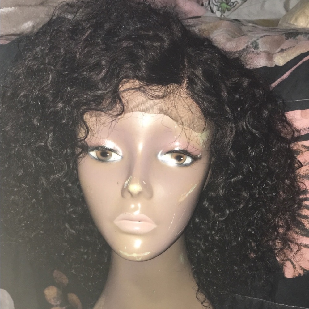 Human Brazilian closure wig
